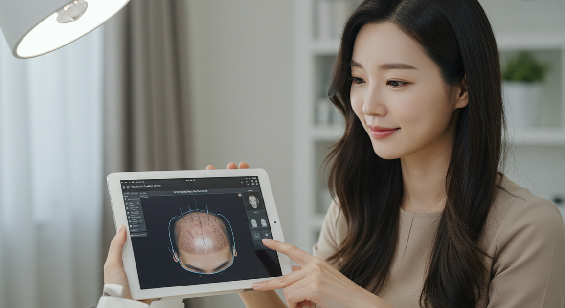 정수리 탈모 초기 사진 비교로 보는 진행 단계별 변화