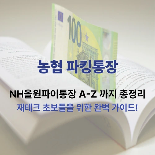 농협 파킹통장