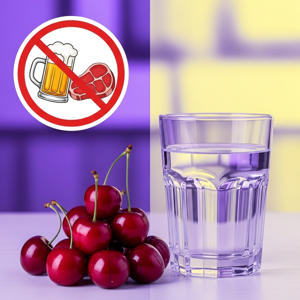 통풍을이기는식단요산수치낮추는음식