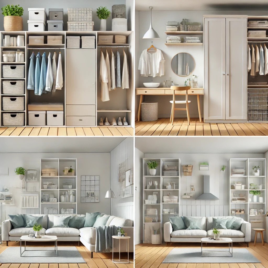 옷장부터 주방까지, 공간별 정리정돈 노하우