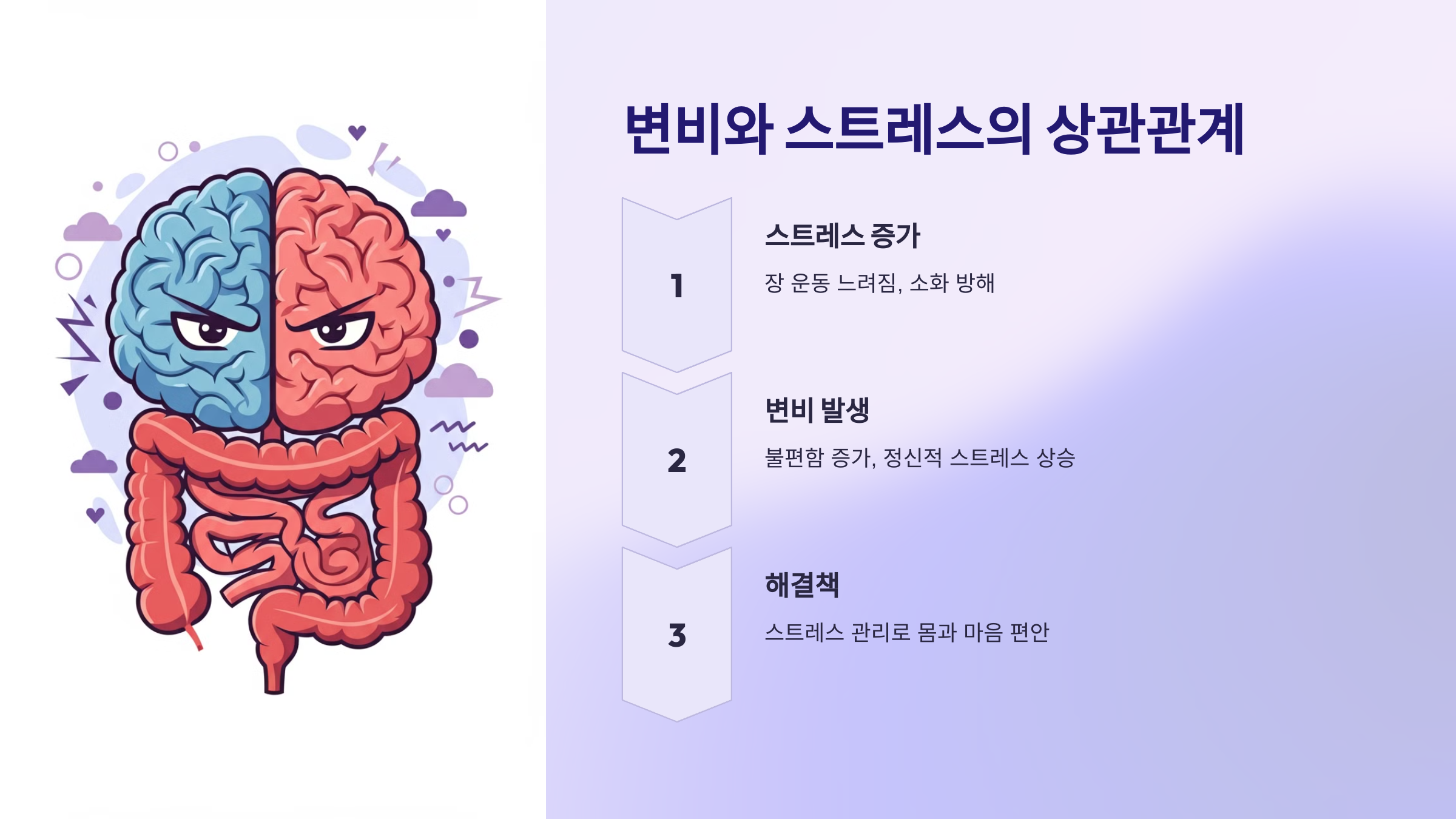 변비와 스트레스의 상관관계