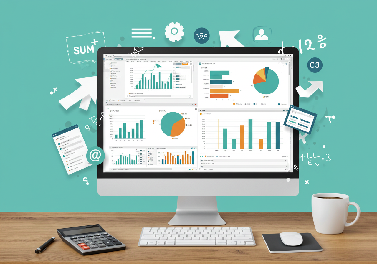 필수 엑셀 함수 완전 정복! SUM, VLOOKUP, TODAY 등