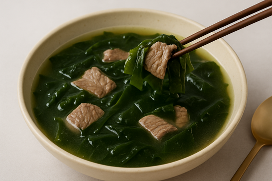 미역국 맛있게 끓이는 방법