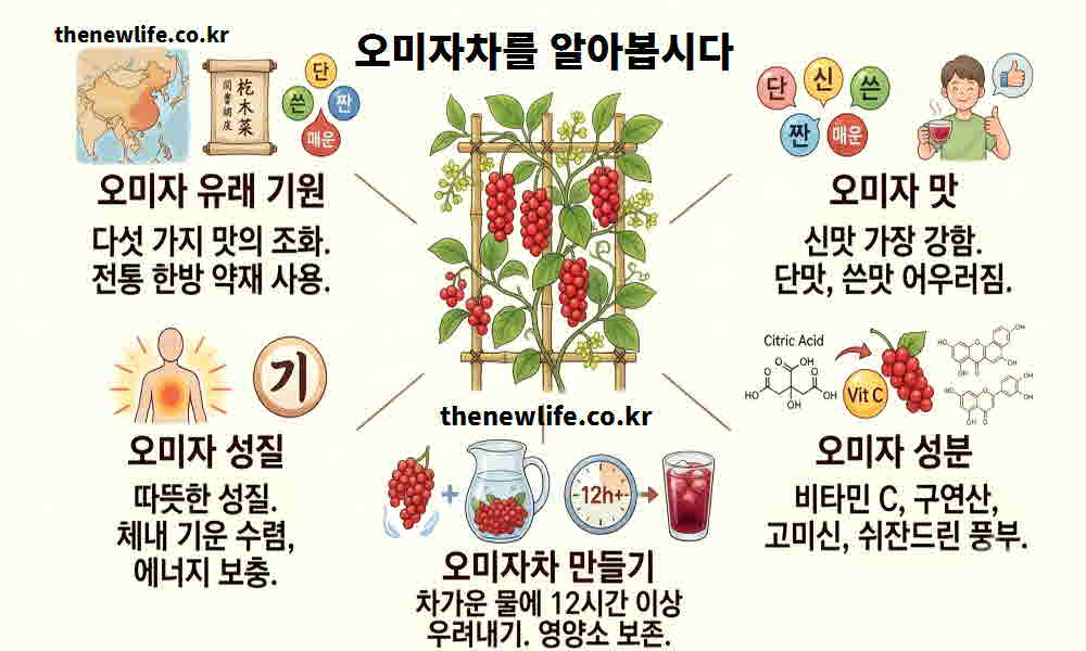 오미자차 효능 기본정보
