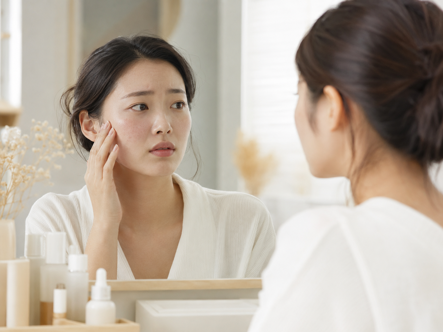 세안후 붉어진 피부