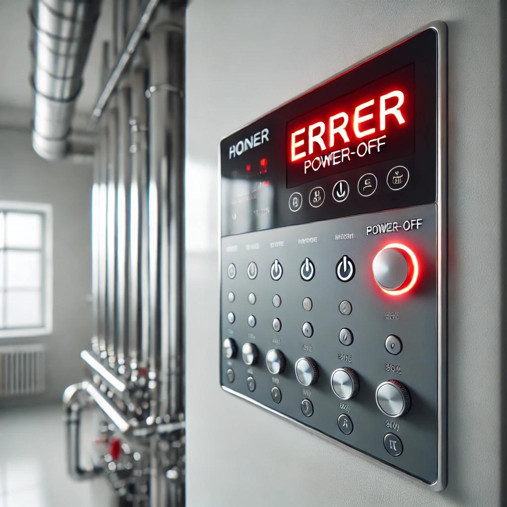 보일러 전원꺼짐