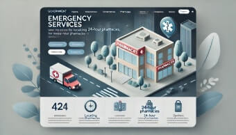 (지역별) 24시 약국 &amp;#44; 응급실