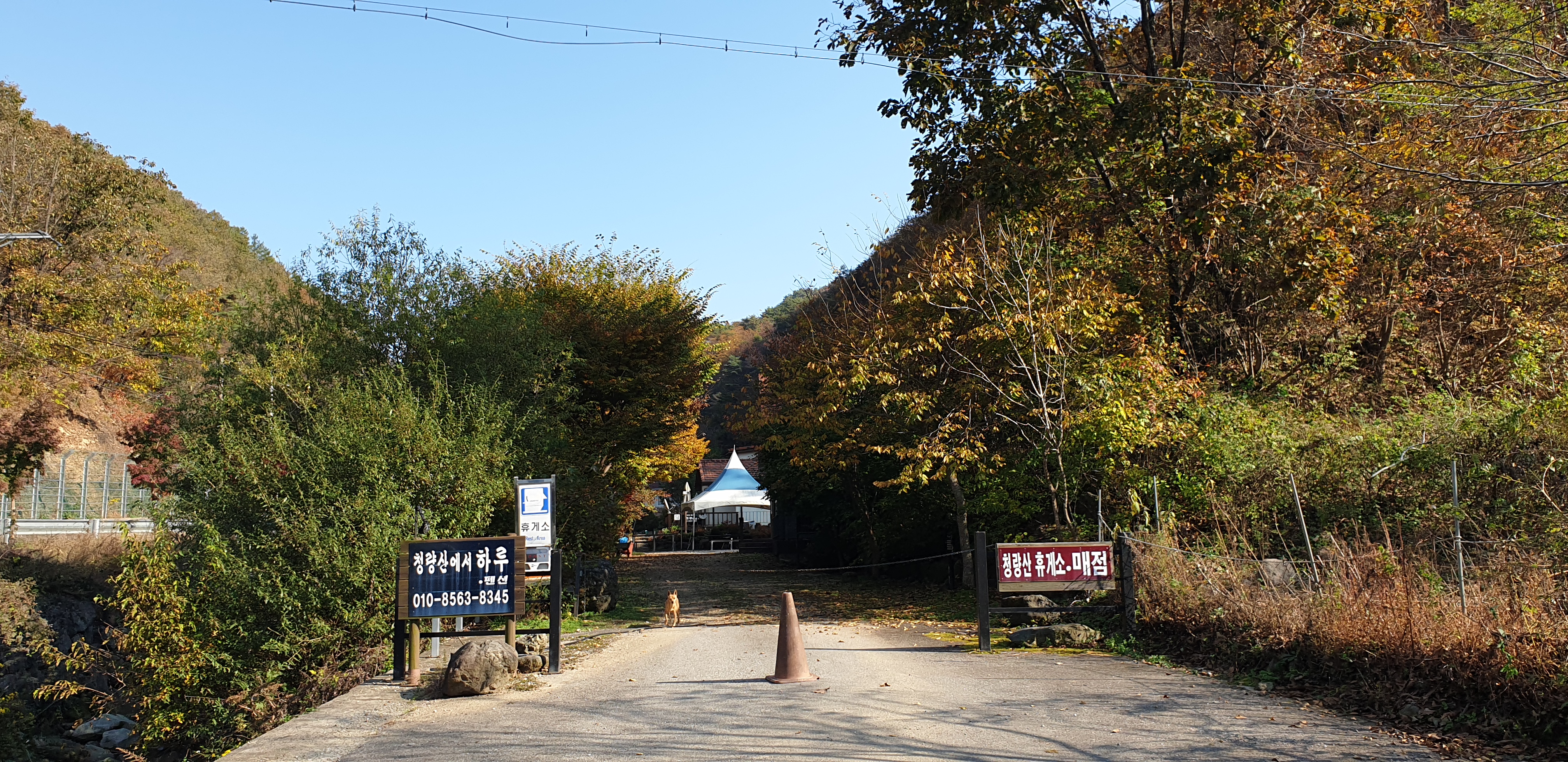 청량산 드라이브 코스