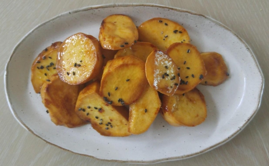 한국의 고구마 요리 맛탕