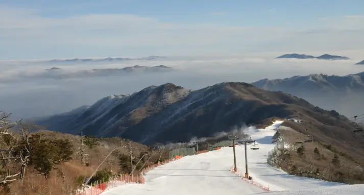 스키장 개장일 무주 덕유산 리조트