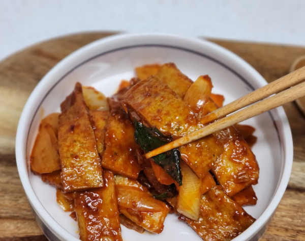 매콤어묵볶음