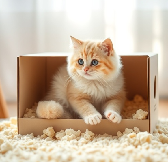 두부모래 정착 응고,먼지,탈취의 끝판왕 비법