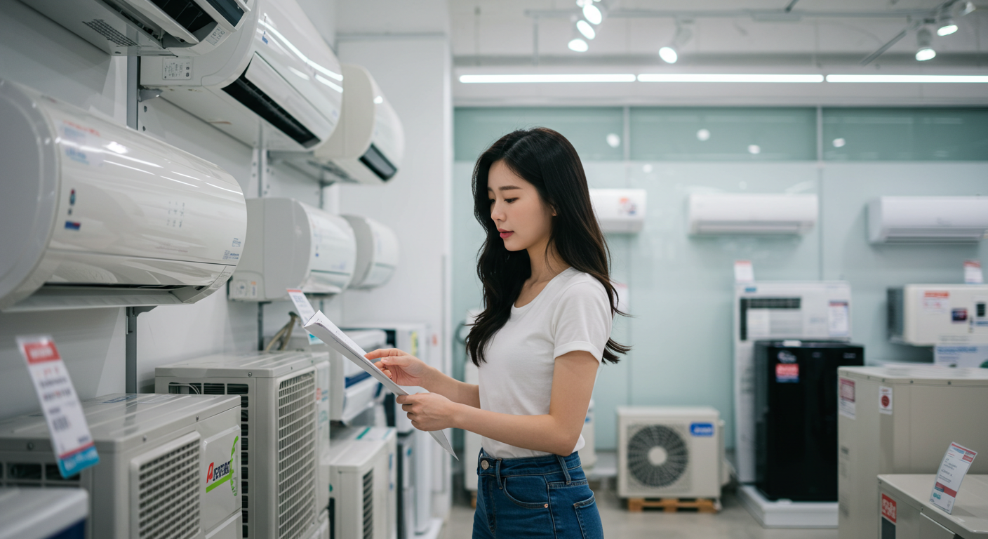 에어컨 소비전력 & 전기요금 계산법