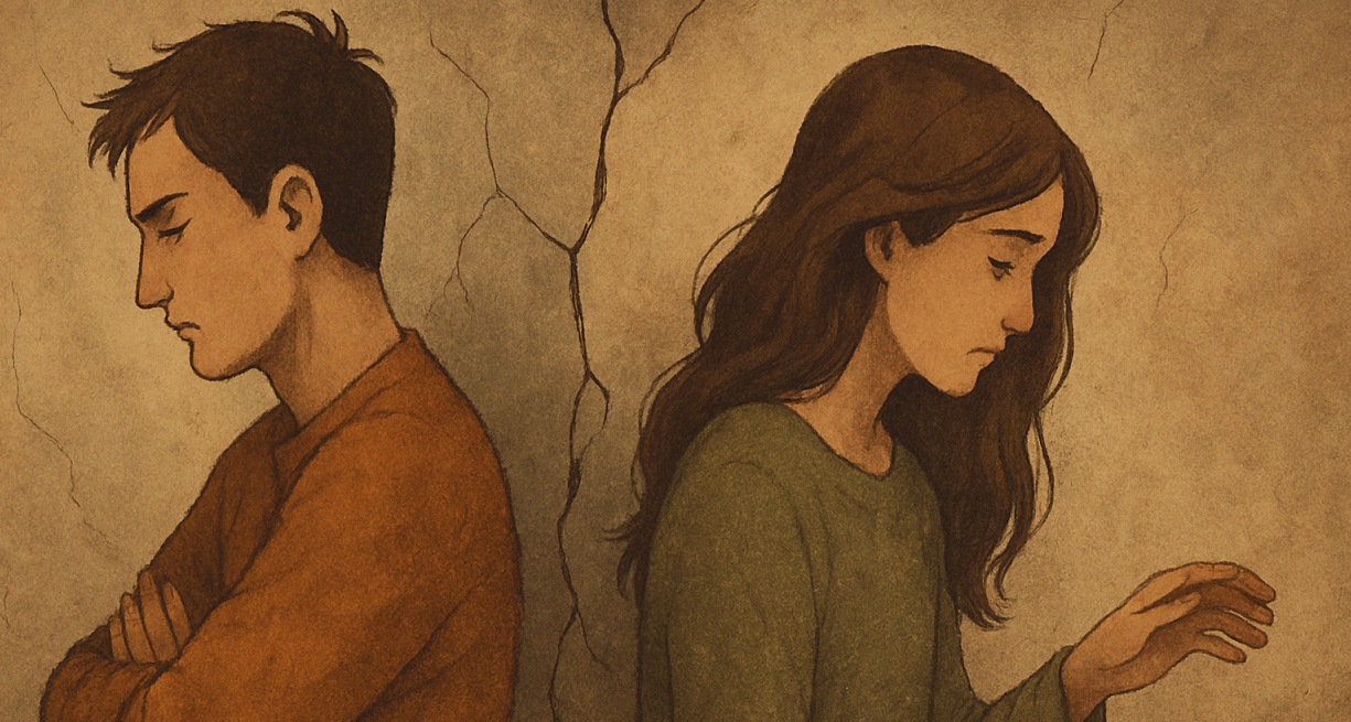 가까운 사람과의 상처