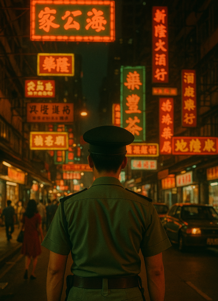 영화 '중경삼림'속 경찰