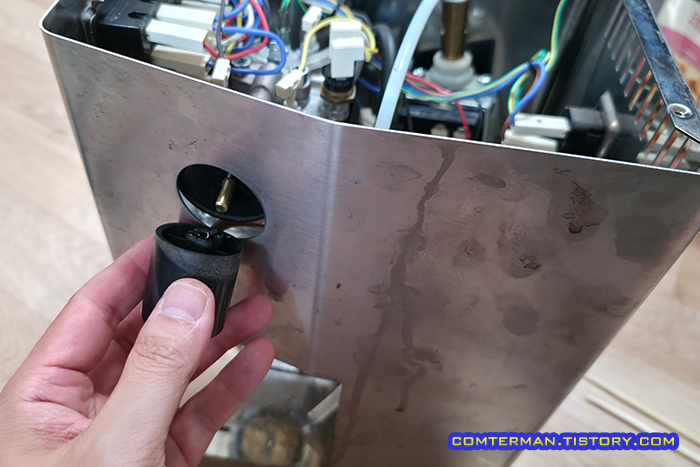 가찌아 클래식 스팀 다이얼 분리