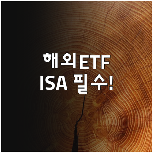 국내 상장 해외 ETF 투자 시 IS..