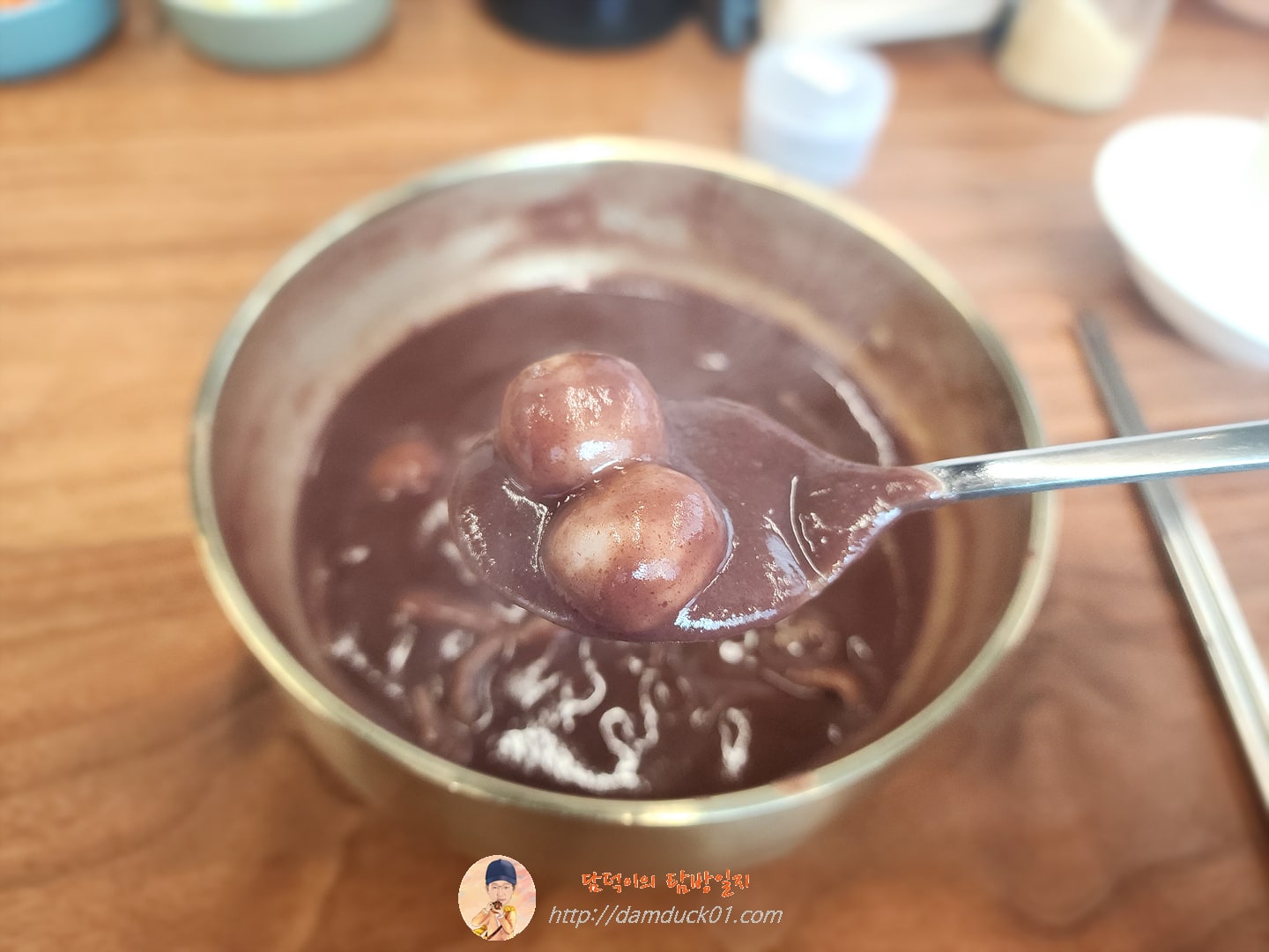팥칼국수