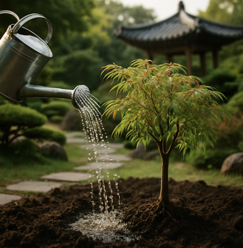 비결 3. 물을 사랑하는 나무, '물'과 '거름'