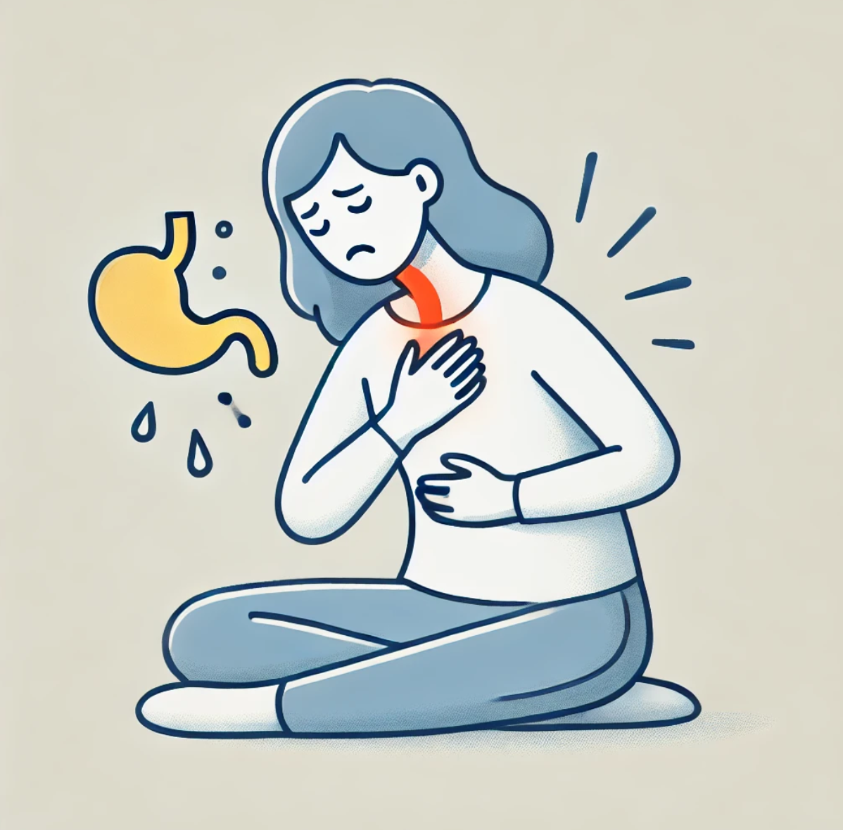 위산 역류로 인한 가슴 통증, 역류성 식도염 바로 알기