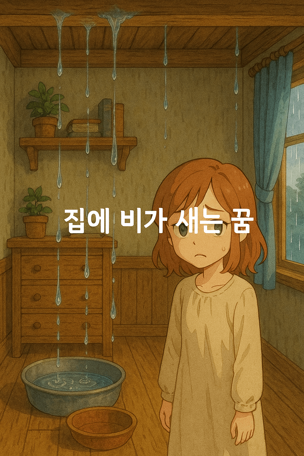 집에 비가 새는 꿈 해몽