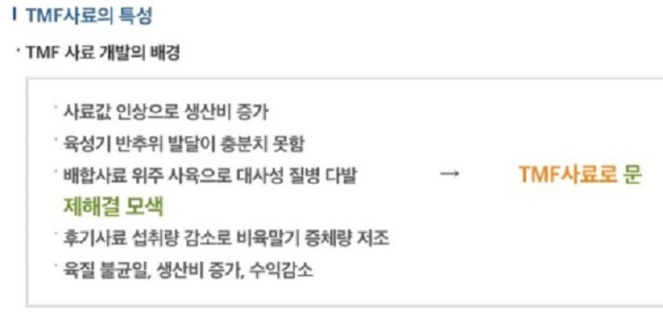 TMF사료