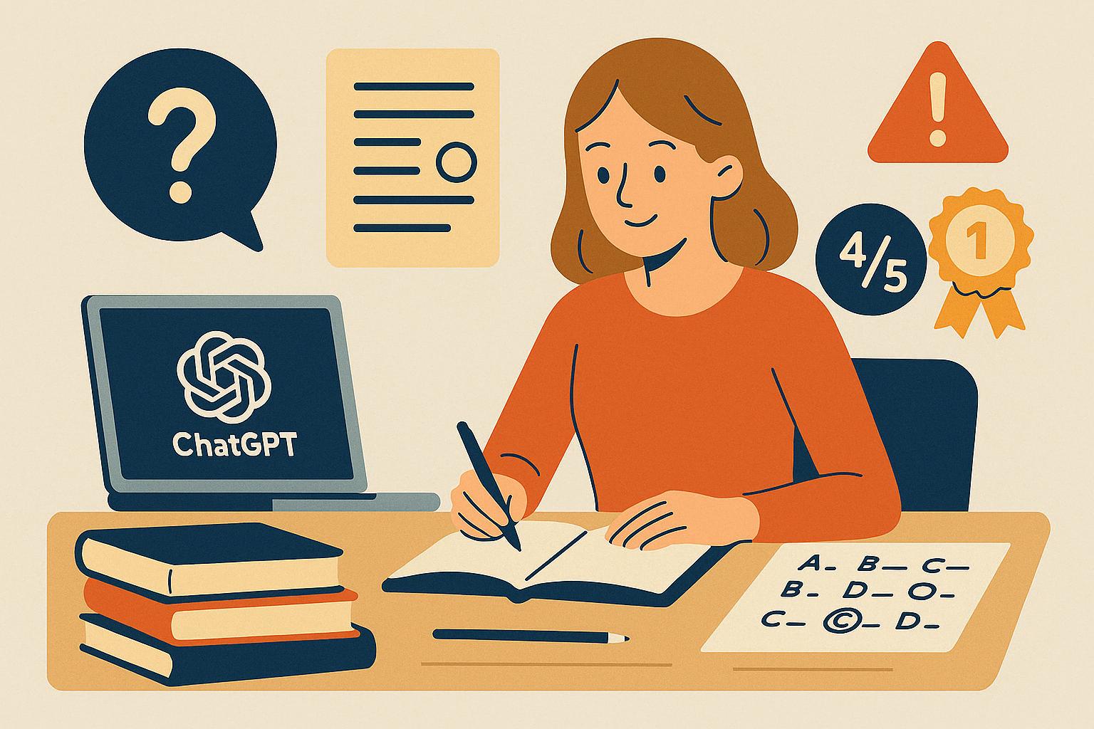 챗GPT로 시험 대비용 퀴즈 &amp; 문제집 만들기