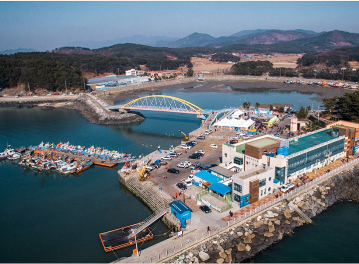 무창포 쭈꾸미 도다리 축제 주변 광광지 무창수산물시장사진