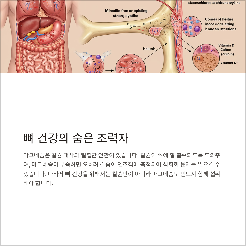 칼슘 흡수 촉진과 골다공증 예방