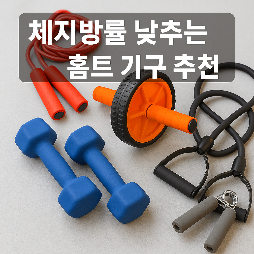 집에서도 체지방률 확실히 낮추는 홈트 기구 추천 BEST 관련 사진