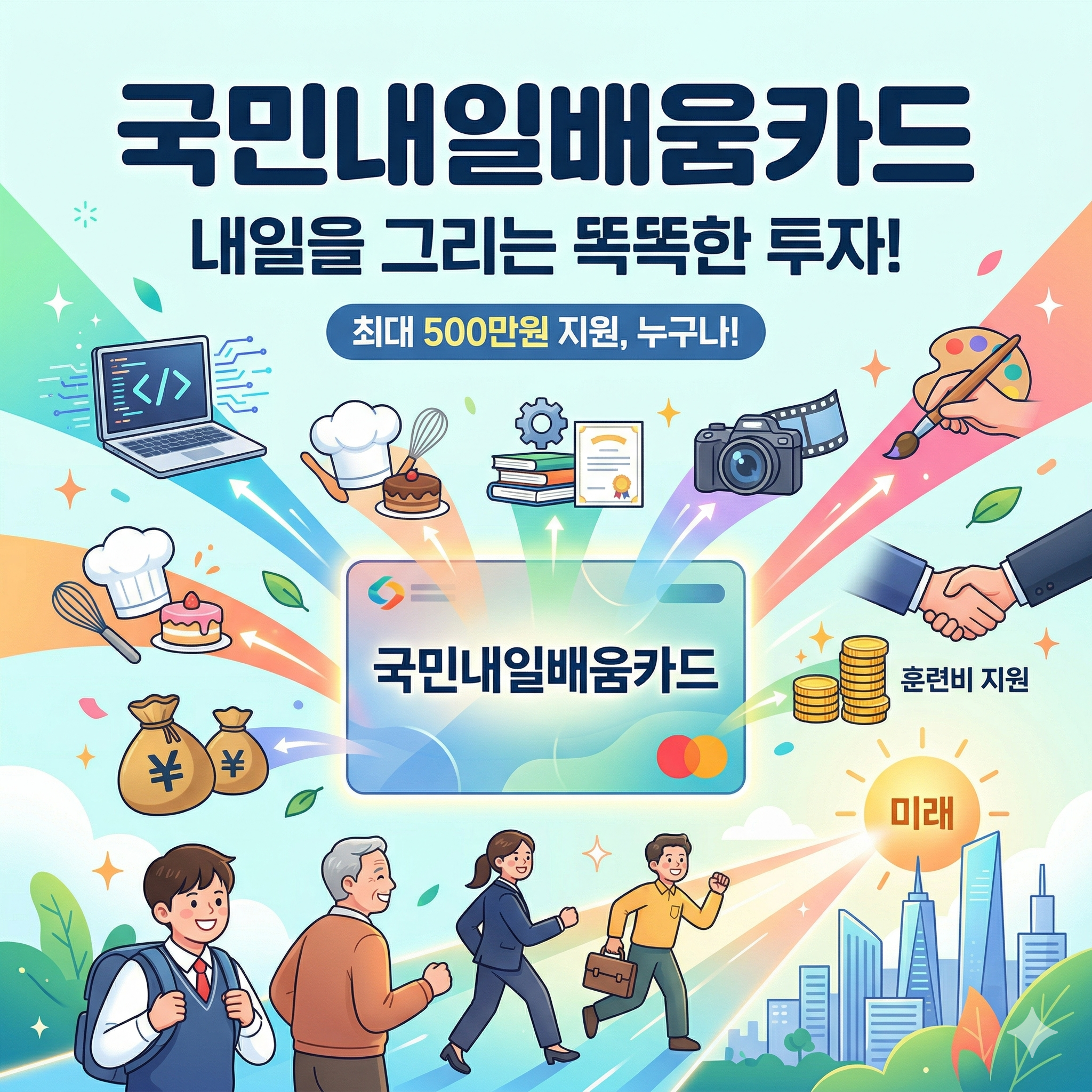 내일을 위한 스마트한 투자, 국민내일배움카드 자격부터 신청까지 총정리