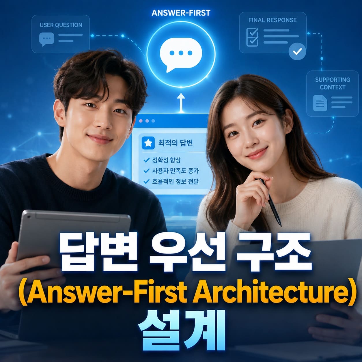 답변 우선 구조(Answer-First Architecture) 설계
