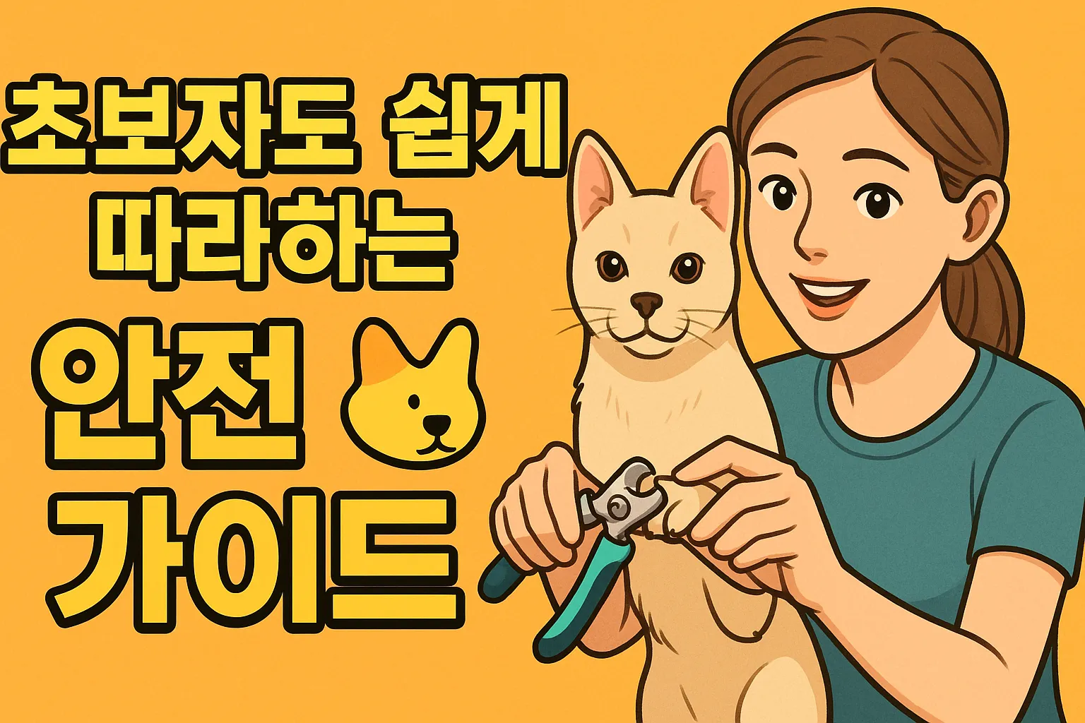 반려동물 발톱 자르기 초보자도 쉽게 따라하는 안전 가이드