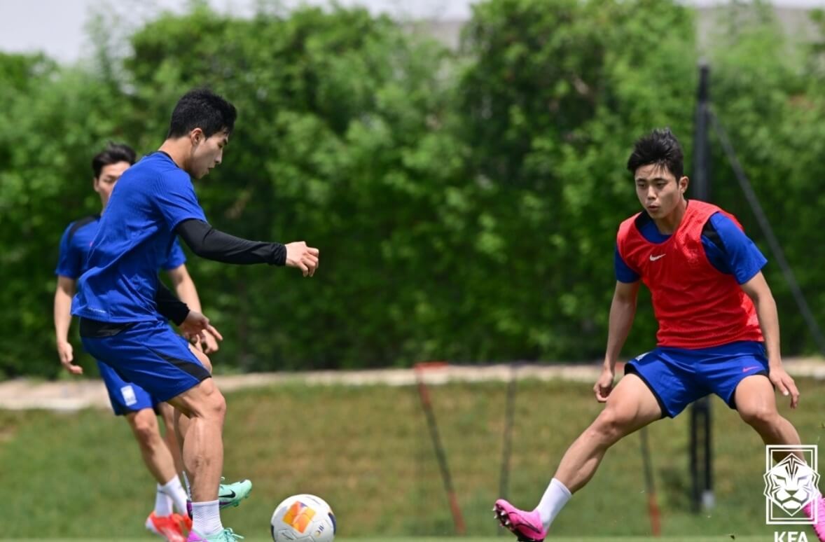 훈련하는-대한민국-대표팀-사진-1