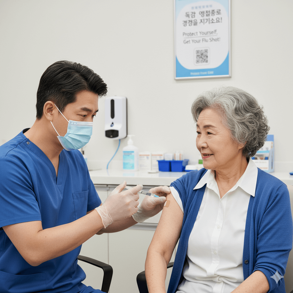 성북구 독감 무료 예방접종 - 사진