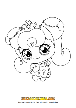 아롱핑 색칠공부 도안 이미지