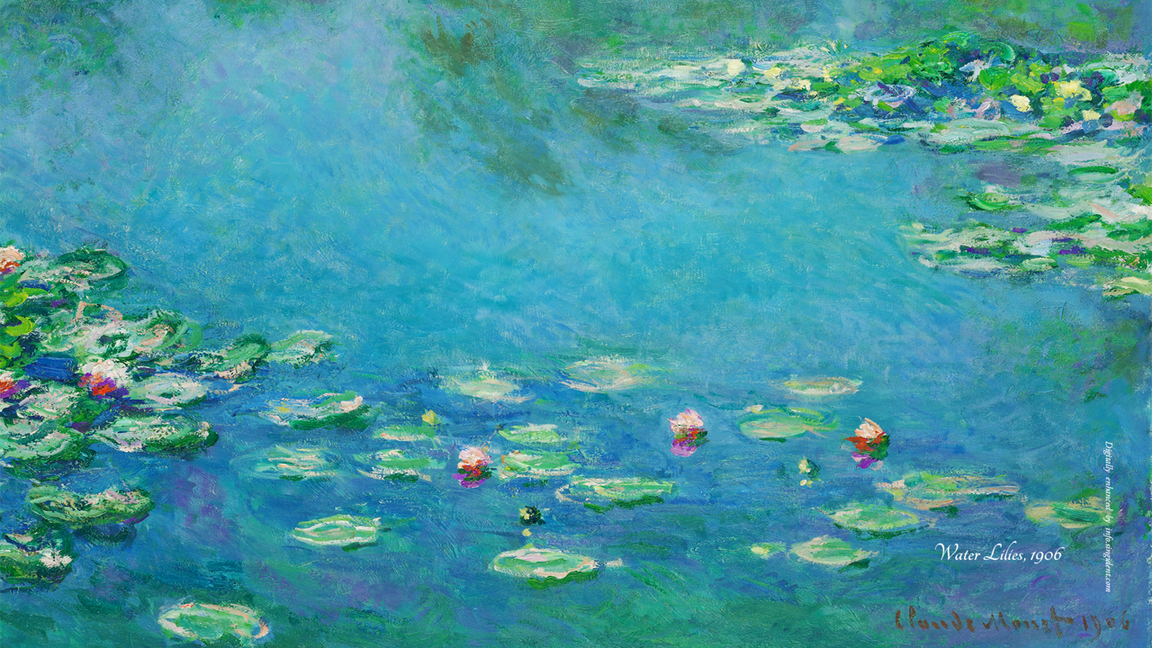 04 수련 1906 C - Water Lilies 클로드모네그림