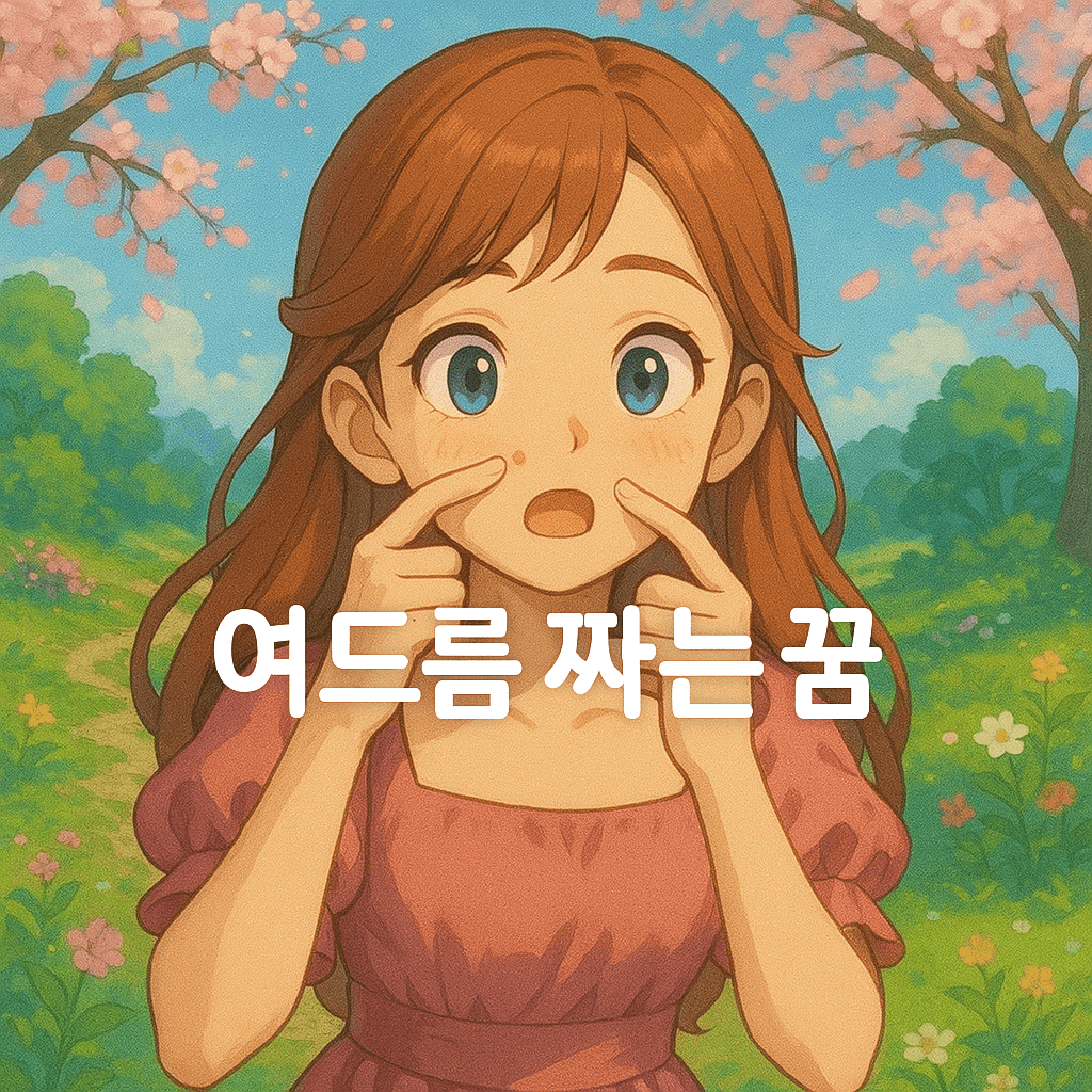 여드름 짜는 꿈 해몽