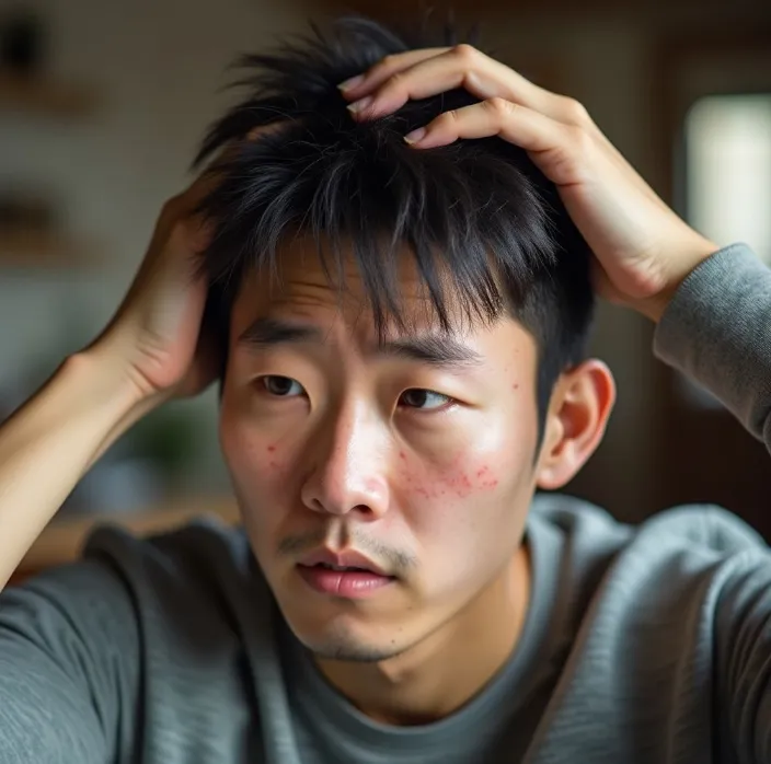 지루성 두피염 원인과 치료방법 생활관리법 이미지