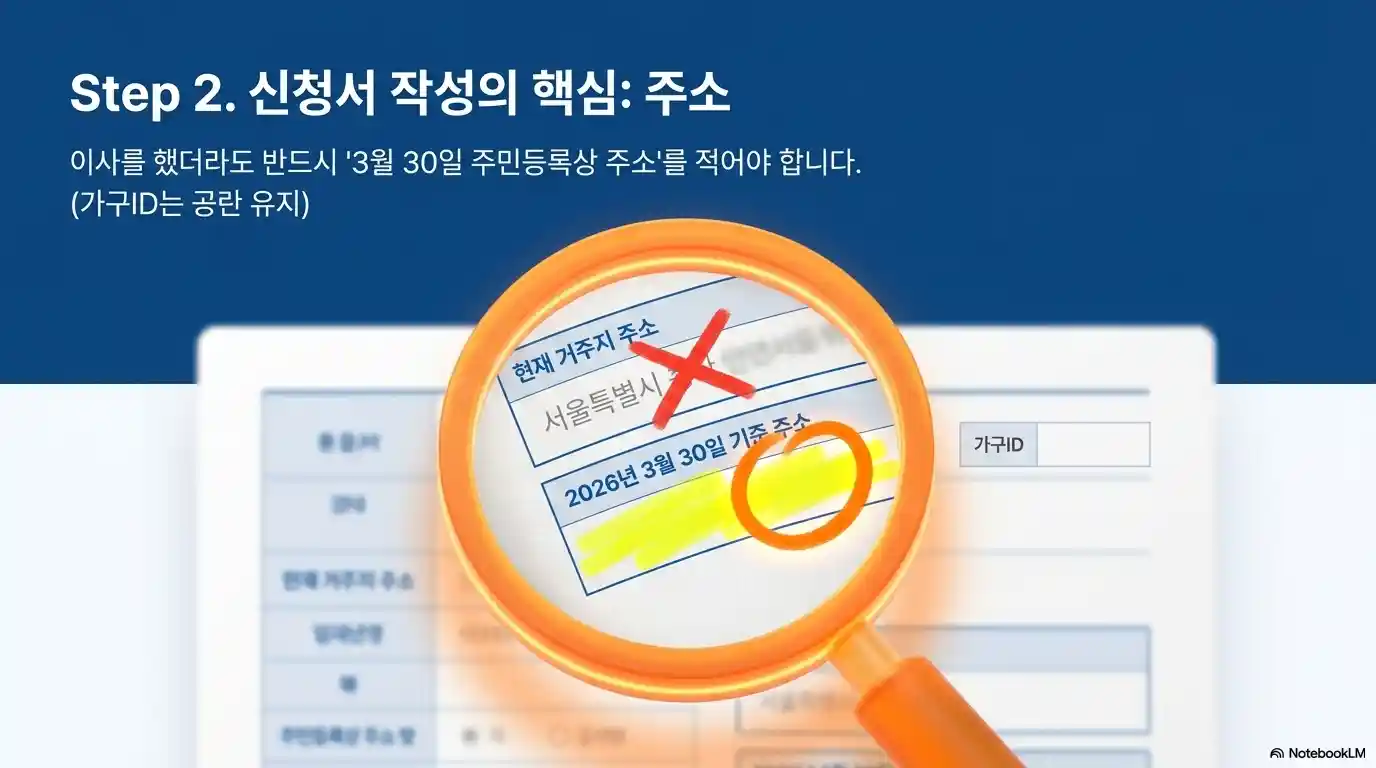 고유가 피해지원금 이의신청서 작성 팁 주소