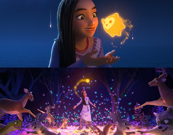 디즈니 100주년 기념 뮤지컬 애니메이션 '위시' 스틸컷. [사진=월트디즈니 컴퍼니 코리아]