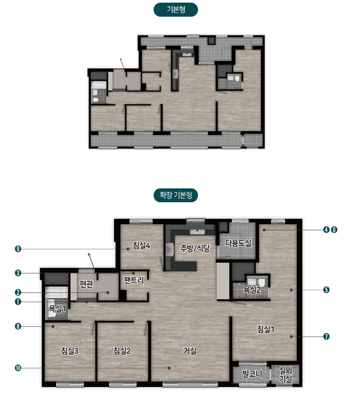 동탄-파크릭스-110Atype-평면도