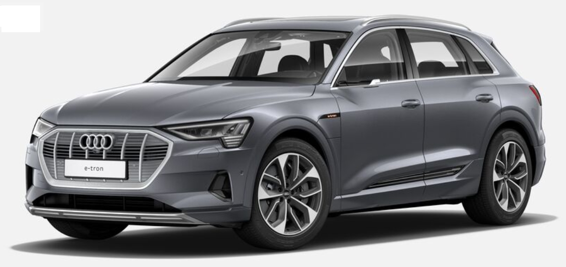 아우디 e-tron 색상코드 Typhoon Grey Metallic ( 색상코드 :  LZ7F)