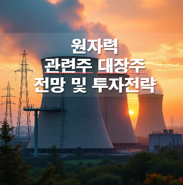원자력 관련주 대장주 산업분석 및 투자전략