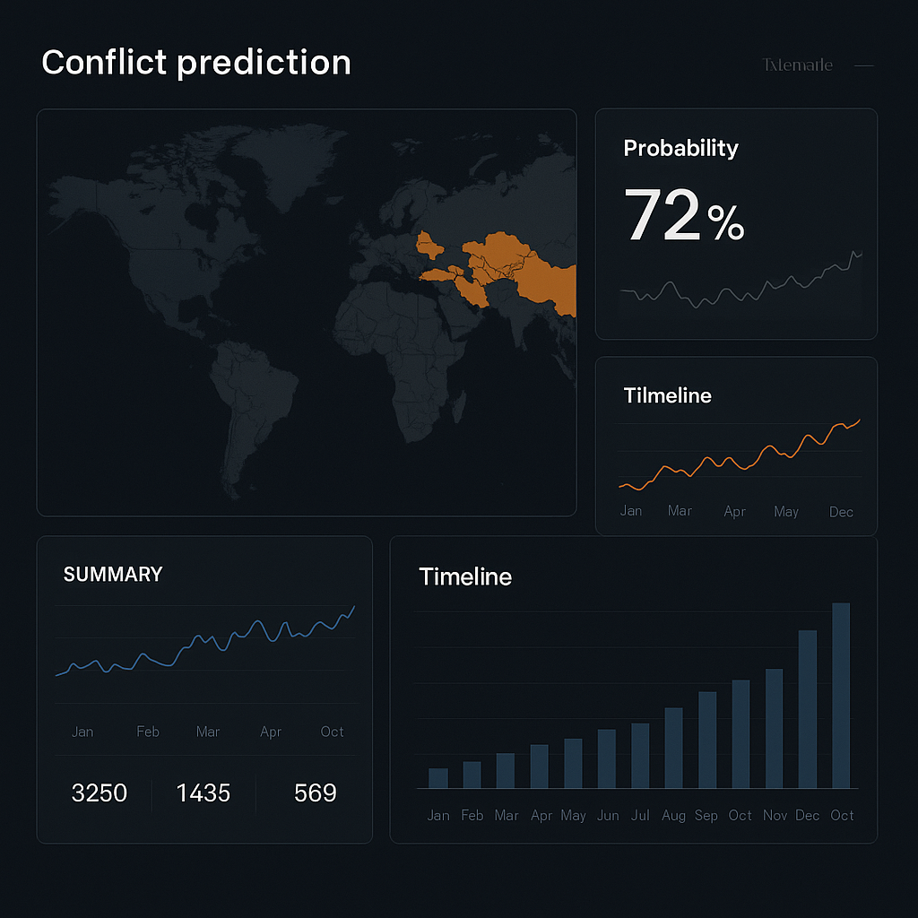 시뮬레이션 결과 대시보드 스크린샷