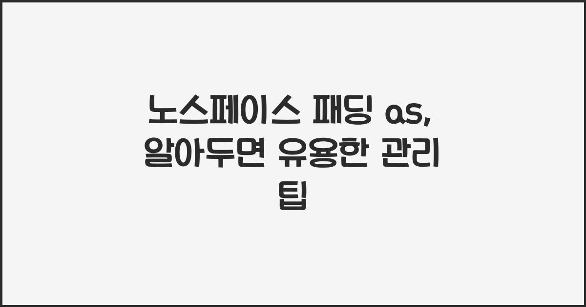 노스페이스 패딩 as
