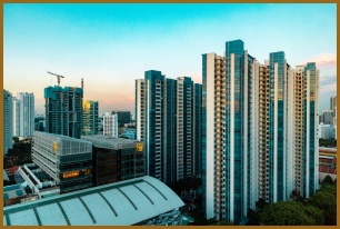 고층 아파트 단지