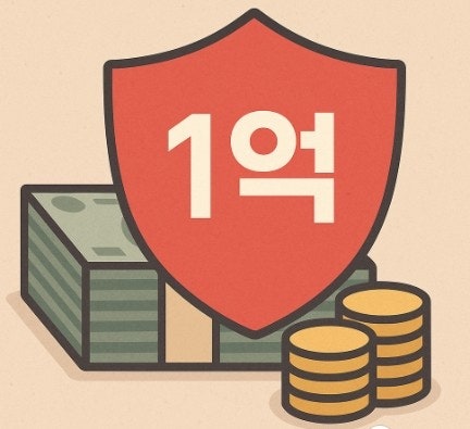 예금자보호 관련 사진 첨부