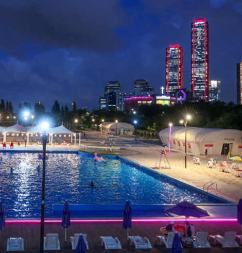 한강수영장, 물놀이장 개장 정보