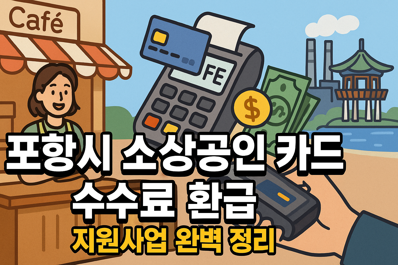 포항시 소상공인 카드수수료 환급 지원사업 완벽 정리